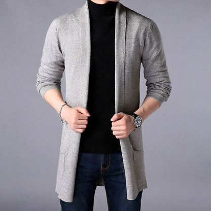 FAVOCENT 2019 Men's Sweaters New Autumn Casual Solid Knitted Male Cardigan Designer Homme Sweater Slim Fitted Warm Clothing
