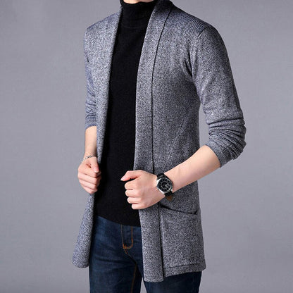 FAVOCENT 2019 Men's Sweaters New Autumn Casual Solid Knitted Male Cardigan Designer Homme Sweater Slim Fitted Warm Clothing