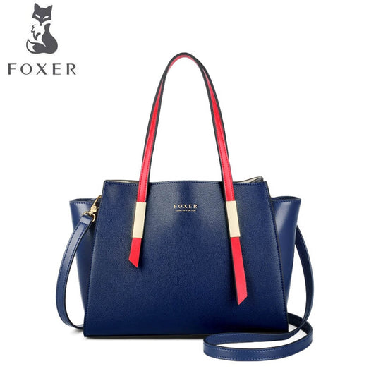 FOXER brand bag female 2020 new fashion Europe and America shoulder large capacity big bag handbag handbag female tote bag