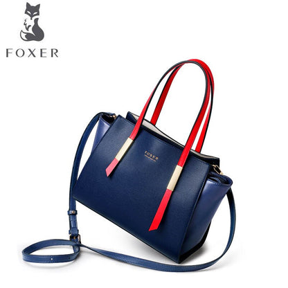 FOXER brand bag female 2020 new fashion Europe and America shoulder large capacity big bag handbag handbag female tote bag