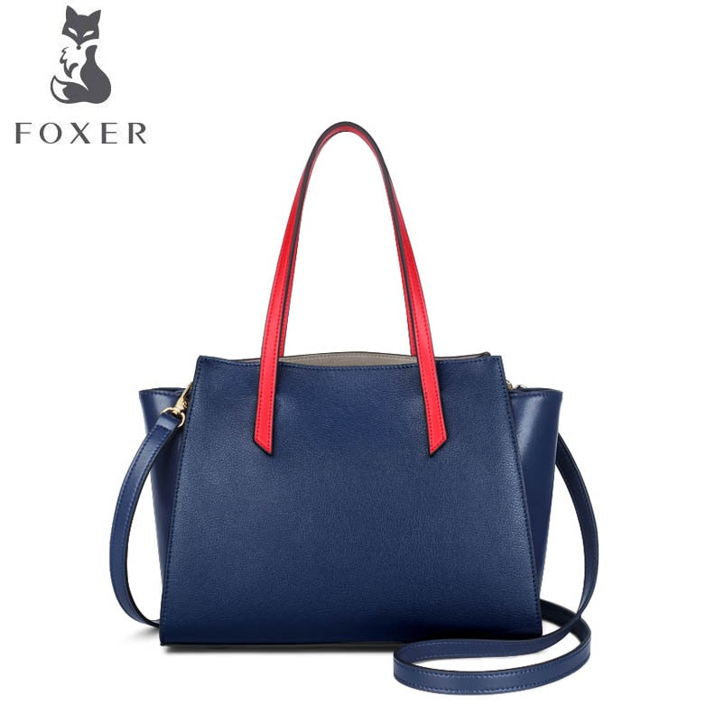 FOXER brand bag female 2020 new fashion Europe and America shoulder large capacity big bag handbag handbag female tote bag