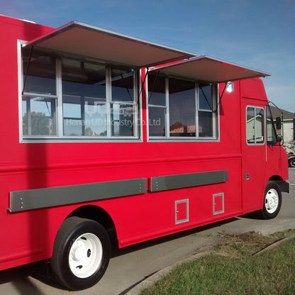 Ice Cream Food Cart Pizza Truck Mobile Cooking House Grill Truck
