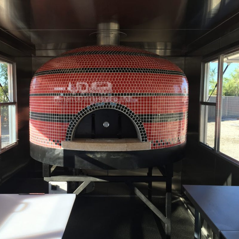 Ice Cream Food Cart Pizza Truck Mobile Cooking House Grill Truck