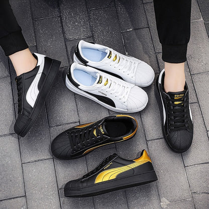 Fashion New Men's Shoes Spring Autumn Student Shell-Toe Shoes Lightweight Trendy Casual Sports Shoes Comfortable Couple Shoes