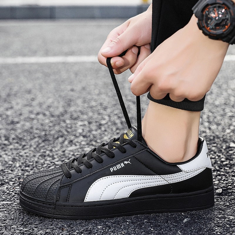 Fashion New Men's Shoes Spring Autumn Student Shell-Toe Shoes Lightweight Trendy Casual Sports Shoes Comfortable Couple Shoes