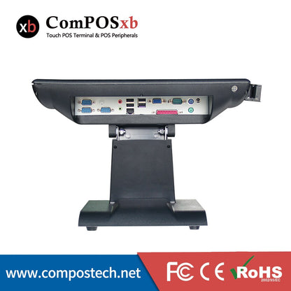 Compostech LCD Touch Screen 15'' Truth Flat POS Terminal Price POS System epos