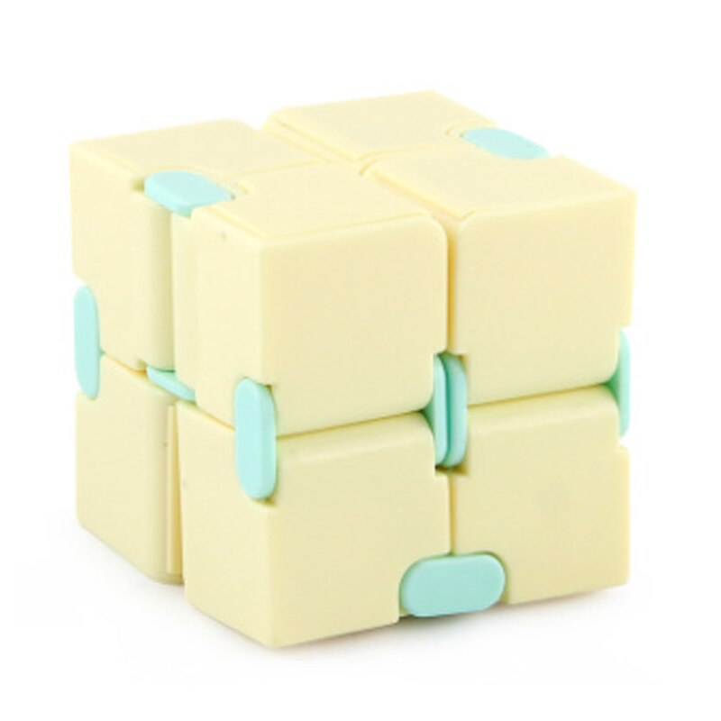 Fidget Toys Fingertips Decompression Puzzle Cube Square Anti Stress Magic Infinity Cube Sensory Toys Children Adults Maze Game