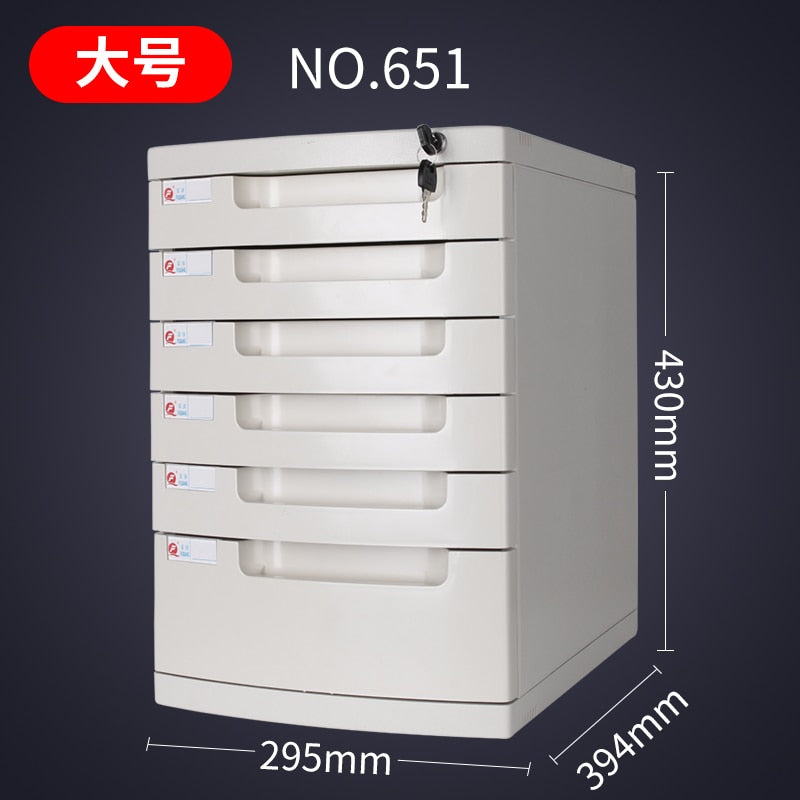 File cabinet drawer Office multi-layer cabinet information cabinet A4 rack desk locker