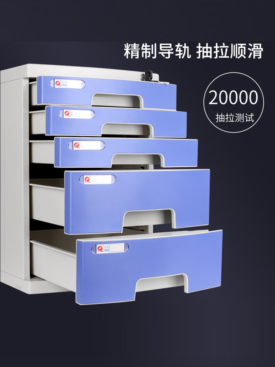 File cabinet drawer Office multi-layer cabinet information cabinet A4 rack desk locker