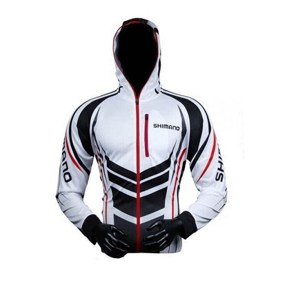 Unisex Anti-UV Outdoor Quick Drying Cycling Hoodie Jacket Ventilation Sunscreen Long-sleeved Fishing Clothes