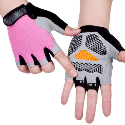 Fishing gloves Cycling Anti-slip Anti-sweat Men Women Half Finger Gloves Breathable Anti-shock Sports Gloves Bike Bicycle Glove