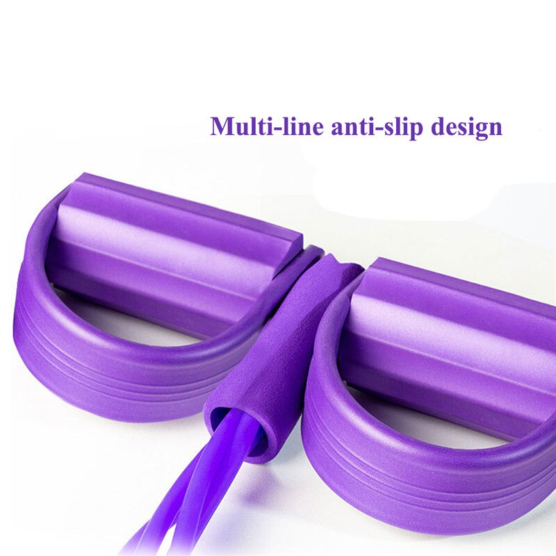 Fitness Resistanc Elastic Pull Ropes Exerciser Rower Belly Resistance Band Home Gym Sport Training Elastic Bands expander*
