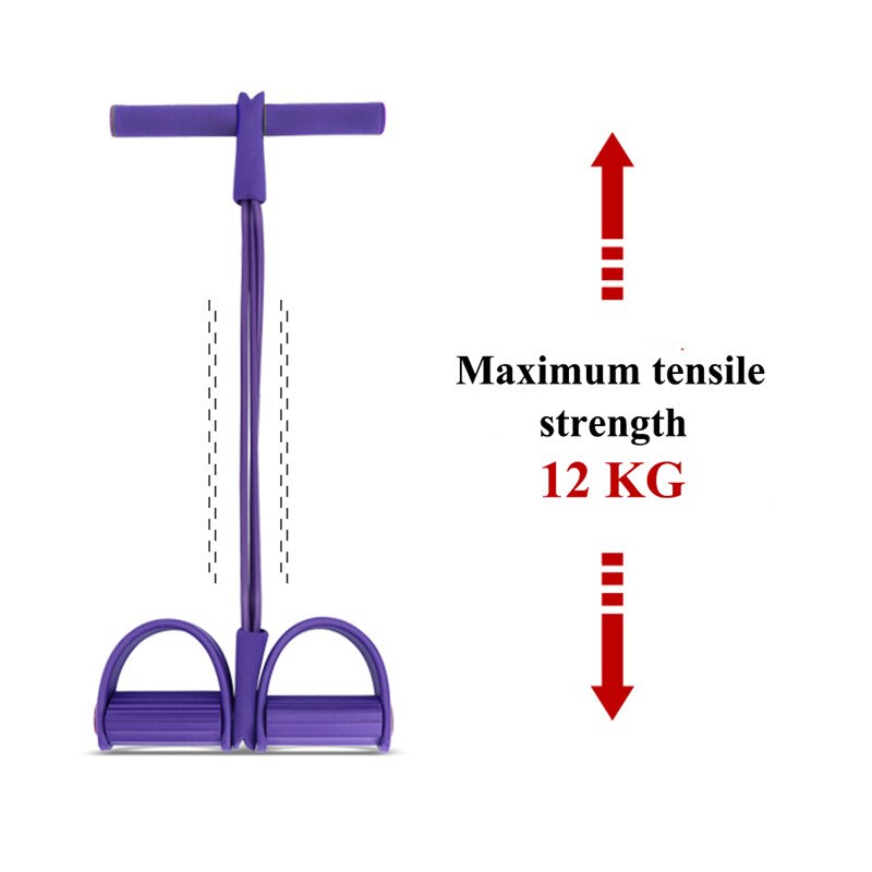 Fitness Resistanc Elastic Pull Ropes Exerciser Rower Belly Resistance Band Home Gym Sport Training Elastic Bands expander*