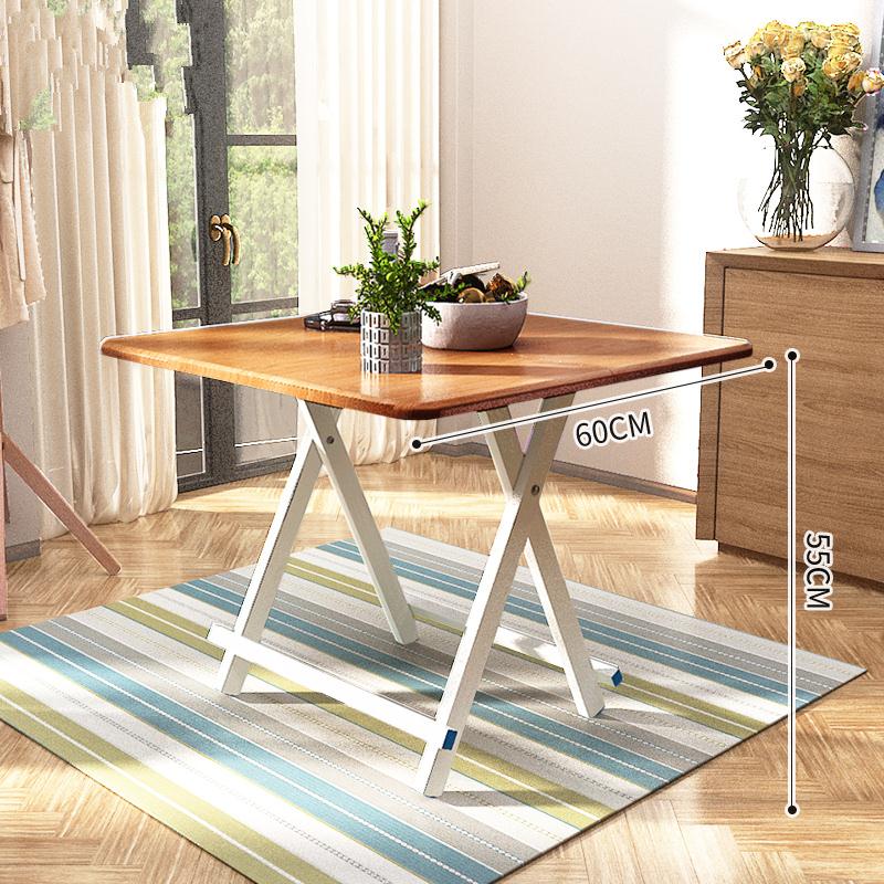 Fold Kitchen Dining Table Home study writing desk Coffee Table Modern Leisure Wood Tea Table Office Conference Pedestal Desk