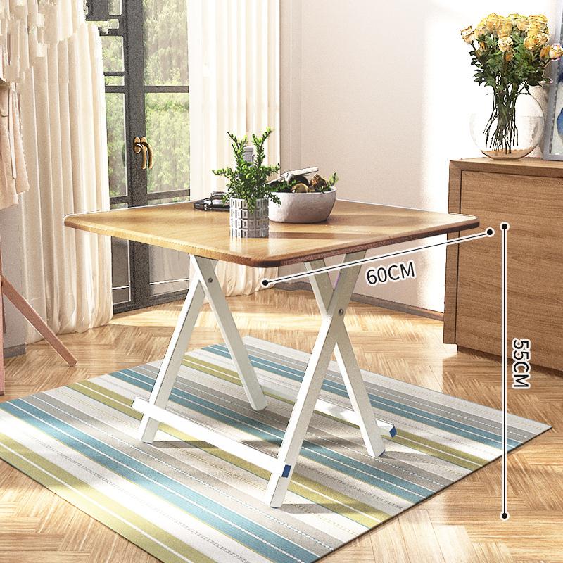 Fold Kitchen Dining Table Home study writing desk Coffee Table Modern Leisure Wood Tea Table Office Conference Pedestal Desk