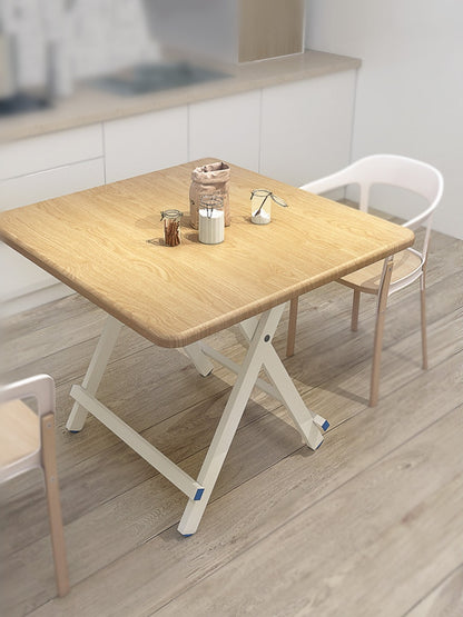 Fold Kitchen Dining Table Home study writing desk Coffee Table Modern Leisure Wood Tea Table Office Conference Pedestal Desk
