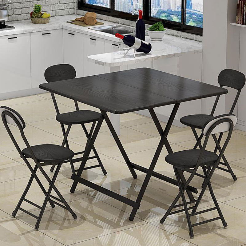 Foldable Coffee Dining Table Wood Living Room Furniture, Dining Room Home Furniture Outdoor Picnic Camping  Table Reception Desk