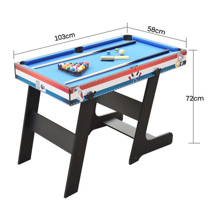 Folding Rotating America Foosball Snooker Billiards Ice Hockey Table Tennis Soccer Football Table Adult Kid Gift Bar Party PK Game