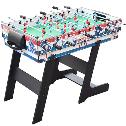 Folding Rotating America Foosball Snooker Billiards Ice Hockey Table Tennis Soccer Football Table Adult Kid Gift Bar Party PK Game