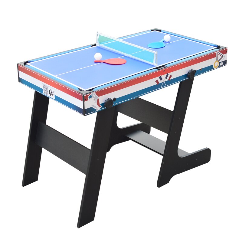 Folding Rotating America Foosball Snooker Billiards Ice Hockey Table Tennis Soccer Football Table Adult Kid Gift Bar Party PK Game