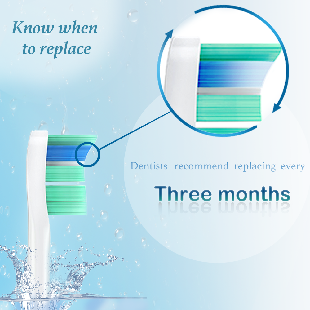 For Philips Sonicare Toothbrush DiamondClean Essence+ Plaque Control Gum Health FlexCare HX3/HX6/HX9 Series Toothbrush Head