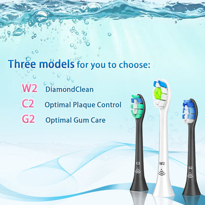 For Philips Sonicare Toothbrush DiamondClean Essence+ Plaque Control Gum Health FlexCare HX3/HX6/HX9 Series Toothbrush Head