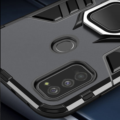 For Samsung Galaxy M31 M30s M 30s 31 M51 M21 Case Armor Metal Ring Holder Phone Case For Samsung A21s A 21s M 31 51 21 30S Cover