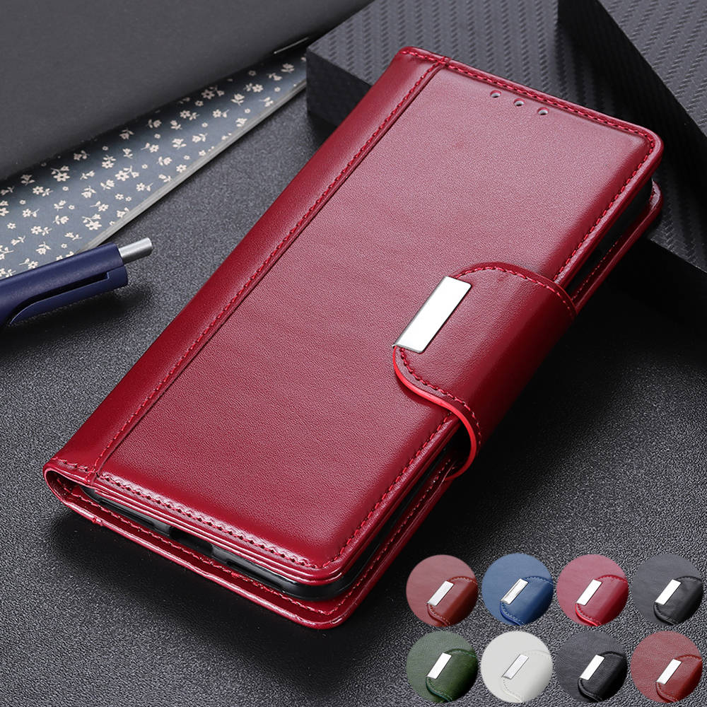 For iPhone 12 Pro Max 11 Magnetic Leather Wallet Flip Phone case for iphone 12 Mini SE 2020 Xr Xs Max coque Business Back Cover