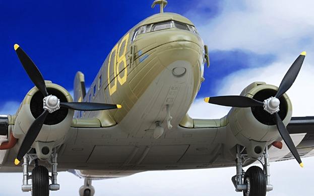 Franklin Douglas C-47 C47 Skytrain USAAF 439th TCG, 94th TCS, "The Argonia" 1/48 diecast plane model aircraft
