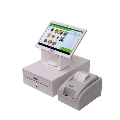 Android POS Machine 10 inch WITH 58mm thermal Receipt Printer Built-in WIFI