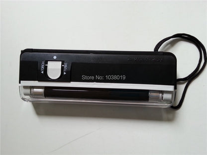 Free shipping,counterfeit detector,Self-checkout counters ultraviolet fluorescence light purple mini small counterfeit detector