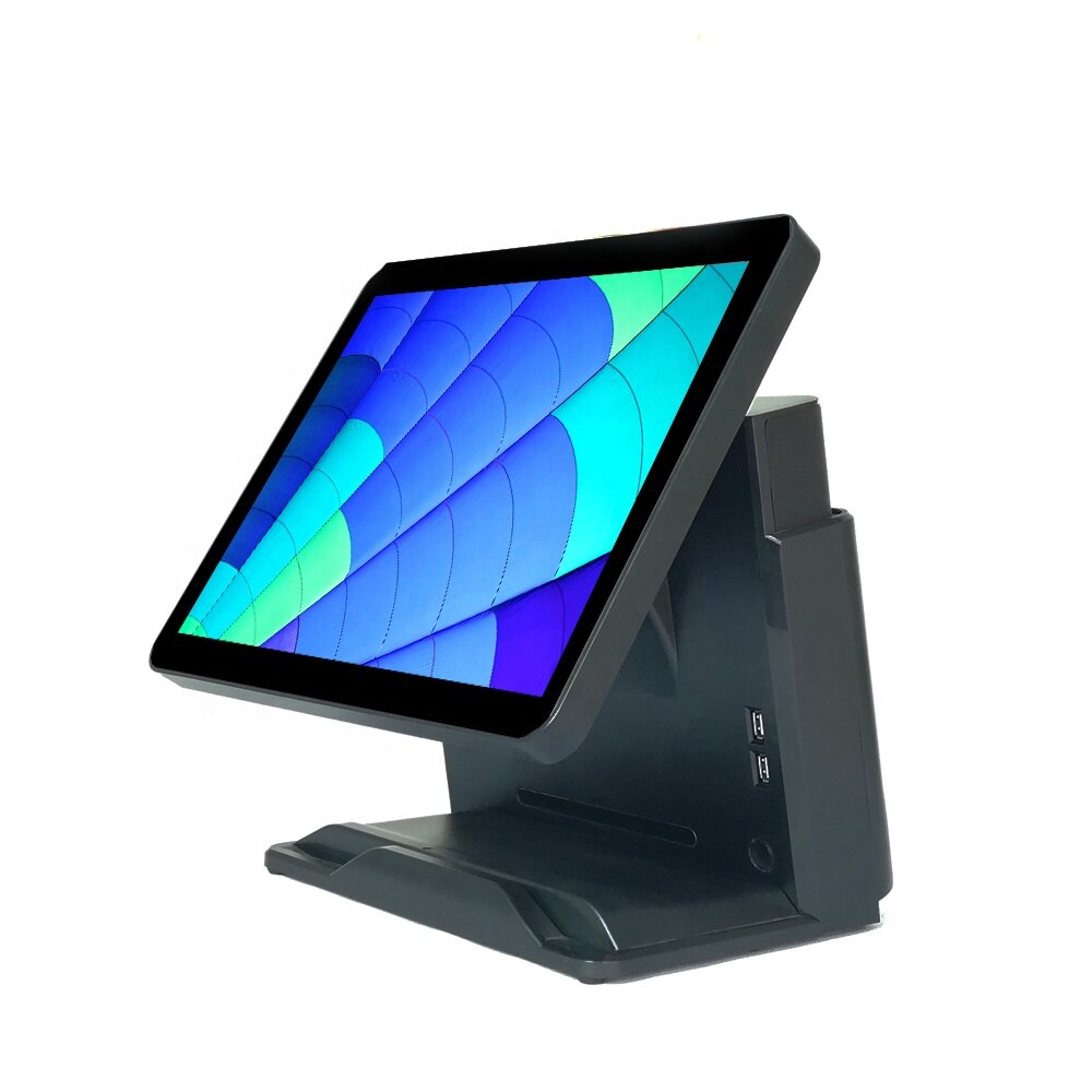 POS Terminal 15 inch System Software Touch Dcreen Retail Store Restaurant Orders Machine