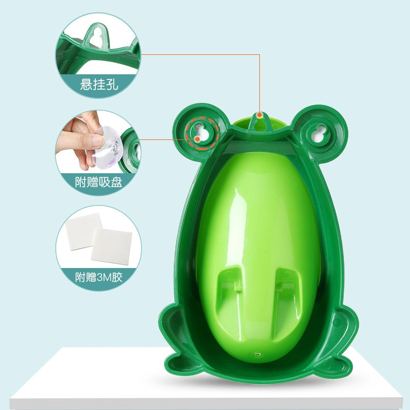 Frog Children's Urinal for Boy Pot Children's Potty Urinal Children's Potty Child Urinal Baby Boy Urinals Pee Potty Baby Toilet