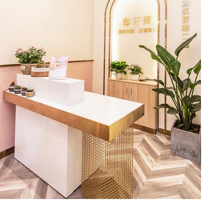 Front Desk Reception Counter Clothing Store Cashier Counter Shop Small Simple Cashier Counter