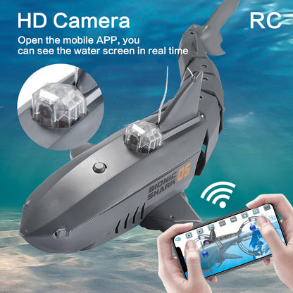 Funny RC Shark Toy Remote Control Animals Robots Bath Tub Pool Electric Toys for Kids Boys Children Cool Stuff Sharks Submarine