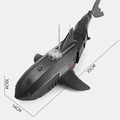 Funny RC Shark Toy Remote Control Animals Robots Bath Tub Pool Electric Toys for Kids Boys Children Cool Stuff Sharks Submarine