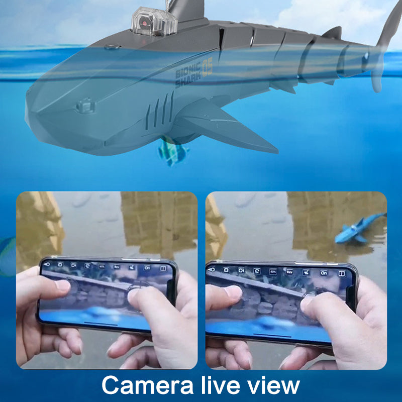 Funny RC Shark Toy Remote Control Animals Robots Bath Tub Pool Electric Toys for Kids Boys Children Cool Stuff Sharks Submarine