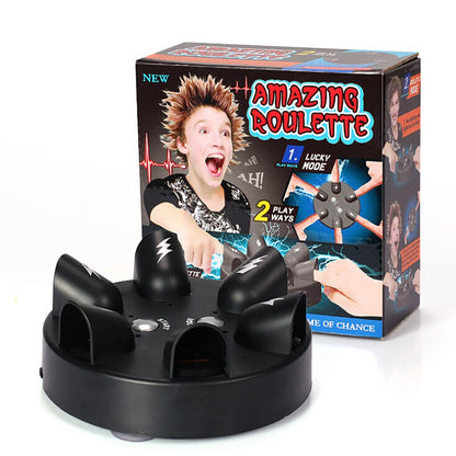 Funny Shocking Shot Roulette Game Reloaded Lie Detector Electrical Shock Toy Kids Toys Christmas Gifts For Kids Children