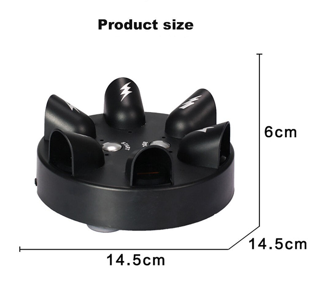 Funny Shocking Shot Roulette Game Reloaded Lie Detector Electrical Shock Toy Kids Toys Christmas Gifts For Kids Children