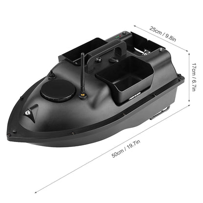 GPS Fishing Bait Boat with 3 Bait Containers Wireless Bait Boat with Automatic Return Function GPS Fishing Bait Boat