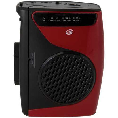 GPX CAS337B Cassette Player with AM/FM Radio