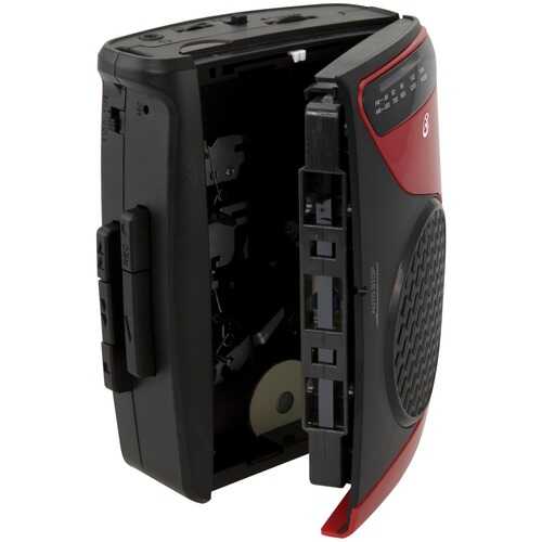 GPX CAS337B Cassette Player with AM/FM Radio