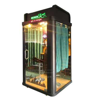 Game Hall Jukebox Music House Room Karaoke Box Soundproof Booth Singing Simulator Arcade Cabinet Mini KTV Game Machine
