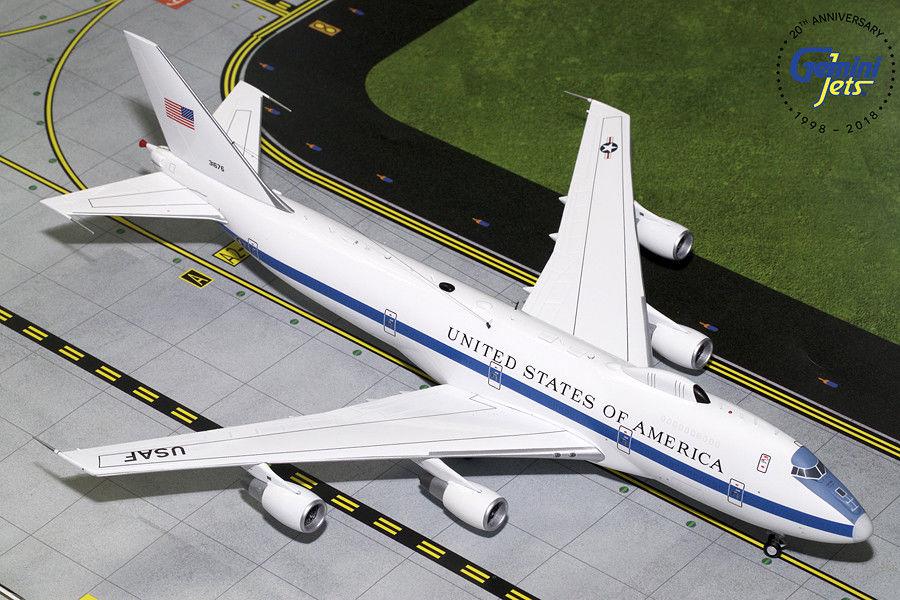 GeminiJets UNITED STATES OF AMERICA BOEING E-4B 73-1676 1/200 diecast  plane model aircraft