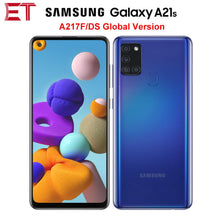 Load image into Gallery viewer, Global Version Samsung Galaxy A21s A217F/DS 4G Mobile Phone 4GB 64GB Octa Core 6.5&quot; 5000mAh 4Camera 48MP NFC Dual SIM Android 10
