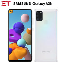 將圖片載入圖庫檢視器 Global Version Samsung Galaxy A21s A217F/DS 4G Mobile Phone 4GB 64GB Octa Core 6.5&quot; 5000mAh 4Camera 48MP NFC Dual SIM Android 10
