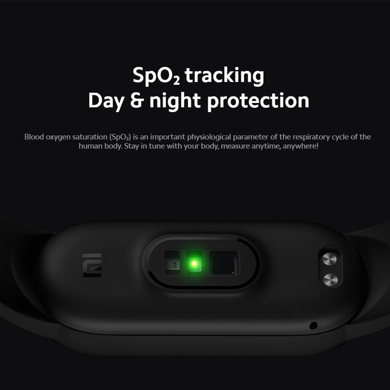 Xiaomi Mi Band 6 Smart Bracelet 1.56"AMOLED Screen miBand 6 Heart Rate Fitness Traker Bluetooth 5 ATM Waterproof