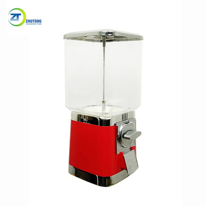 Good quality Zhutong 2-head candy machine vending double head chewing gum ball vending machine with stand