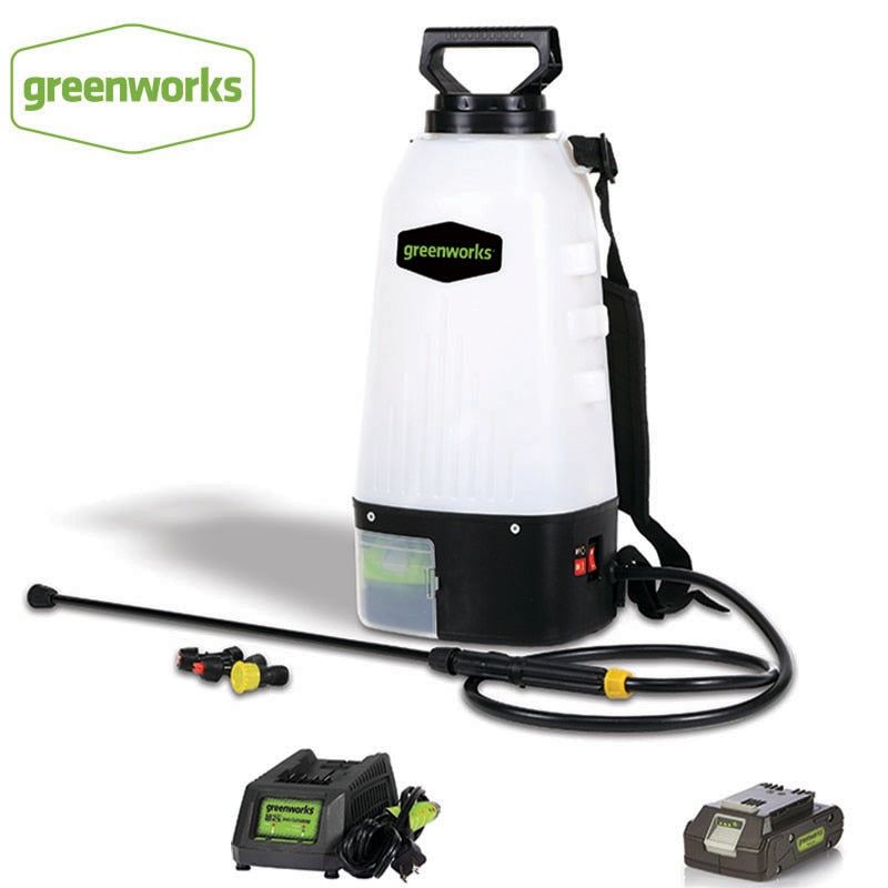 Greenworks 24V Battery 7L Multi-Use Continuous-Pressure Backpack Spray machine cordless Sprayer