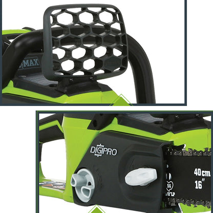 Greenworks 40v 4.0Ah Battery  Cordless Chain Saw Brushless Motor  Chainsaw With 4.0ah Battery And Charger